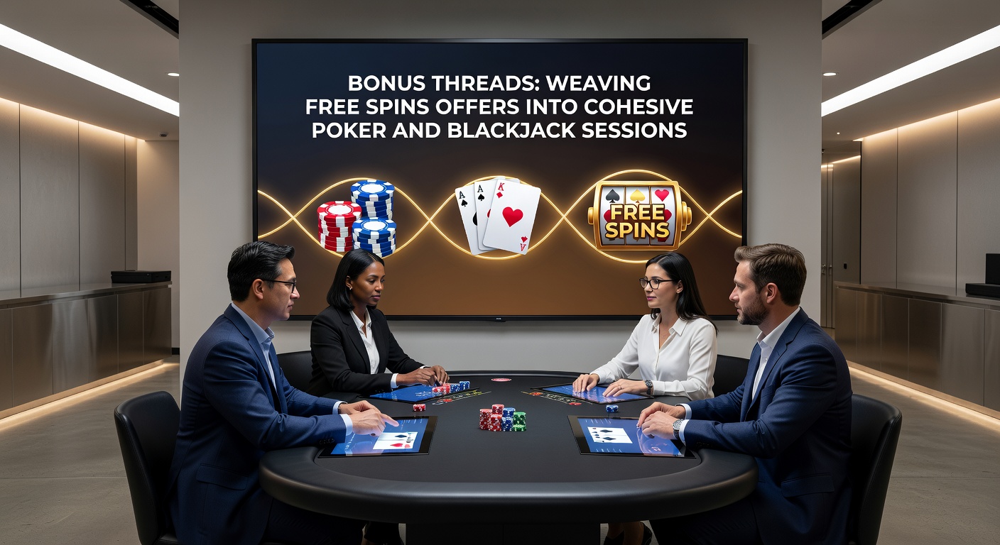 Close-up of a blackjack hand alongside slot symbols morphing into chips, representing bonus funds fueling table game action